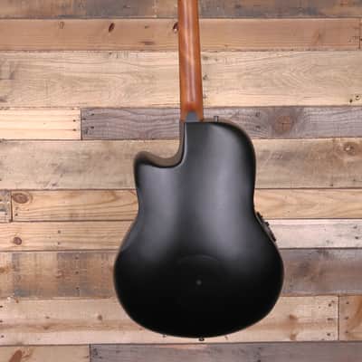 Ovation Celebrity Elite Plus CE44P-8TQ-G Acoustic/Electric Guitar Trans Blue Quilt Bild 5