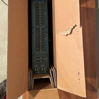 Ashly GQX series model 1502 15 band graphic equalizer - USA made - dark grey - original owner and packaging image 9