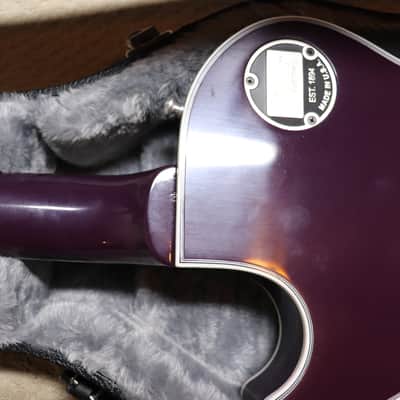 2021 Gibson Les Paul Custom Mod Collection Continental Purple Ragtop custom shop image 10
