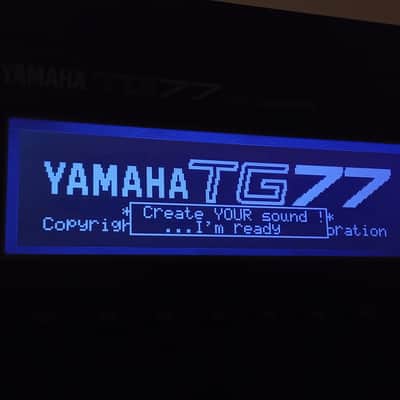 New black display for Yamaha Tg77 image 2