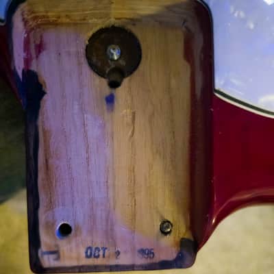 G&L S-500 US made 1995 - Transparent Red image 11