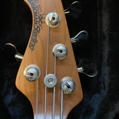 Ernie Ball Music Man Sterling 4 USA 2019 Vintage Pearl Blue image 7