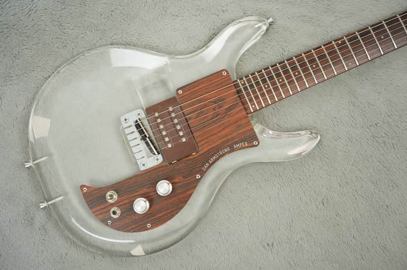 Dan Armstrong Plexi ex-Curved Air 1971 - Original Clear image 1