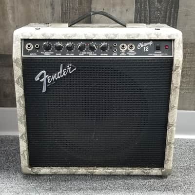 1987 Fender Champ 12 Tube Combo Amp - Snakeskin Tolex image 1