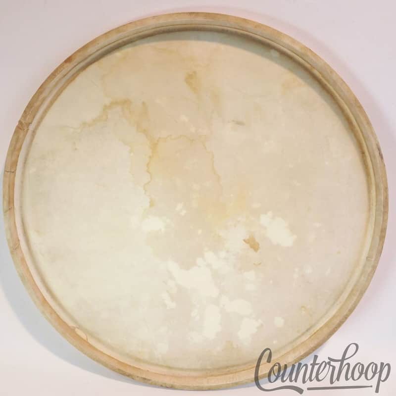 *Ludwig 13" Calf Skin Tom Drum Head Calfskin Batter/Resonant Vintage 30s USA* image 1