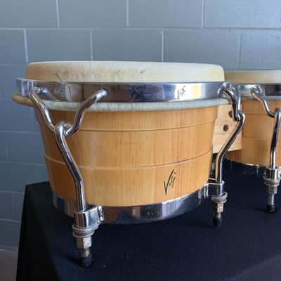 LP Latin Percussion Valje Bongo Set Pair w/ Hardshell Case (Rm4) image 3