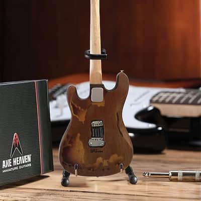Fender(TM) Stratocaster(TM) - Classic Sunburst Finish - Officially Licensed Miniature Guitar Replica (SRV Edition) image 3