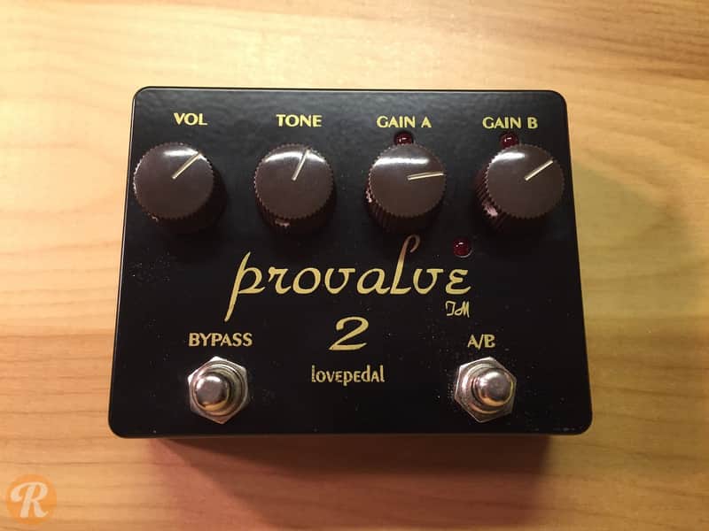 LOVE PEDAL provalve ギターエフェクター Lovepedal Provalve 2 - YouTube