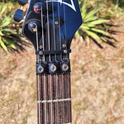 Ibanez 370S Saber Series Metallic Purple Flame Floyd Rose Trem image 7