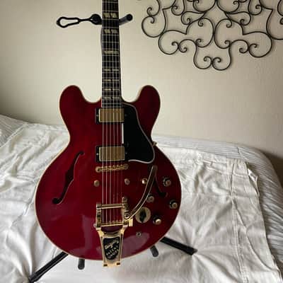 Gibson Custom Shop Murphy Lab Back To The Future '55 ES-345 "Reissue" Light Aged 2025 - Cherry Red image 3