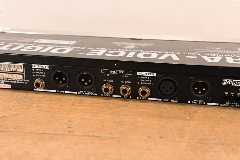Behringer ULTRA-VOICE DIGITAL VX2496 High-Performance Voice