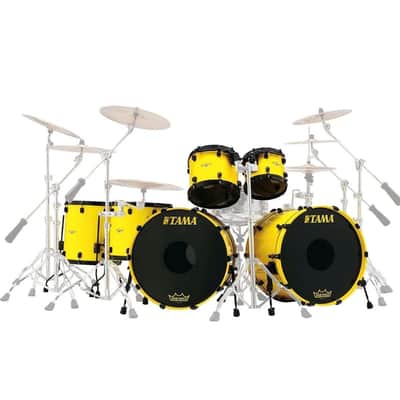 Tama 40th Anniversary Lars Ulrich drum kit 2024 - Yellow image 1