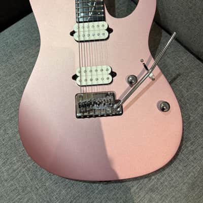 Ibanez Premium TOD10 MM Metallic Mauve Tim Henson Signature Guitar image 2