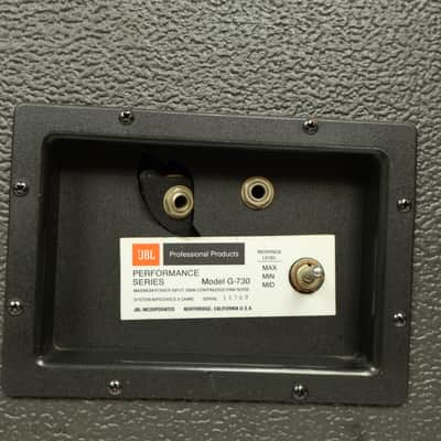Pair of Vintage JBL G-730 Performance Series PA Speakers image 10