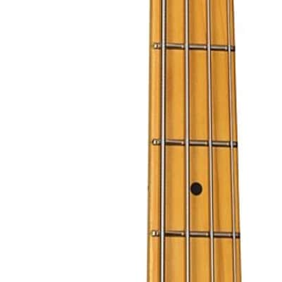 Fender American Professional Classic Precision Electric Bass. Maple Fingerboard, Faded Lake Placid Blue image 7