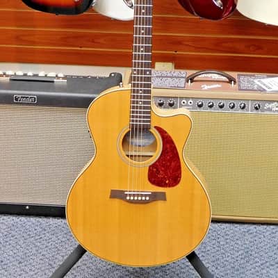 2003 Seagull Performer CW Mini-Jumbo Flame Maple Acoustic-Electric w/ Gig Bag! VERY NICE!!! image 2