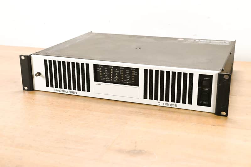 Lab Gruppen C 16:4 1600W Four-Channel Power Amplifier CG015RP image 1