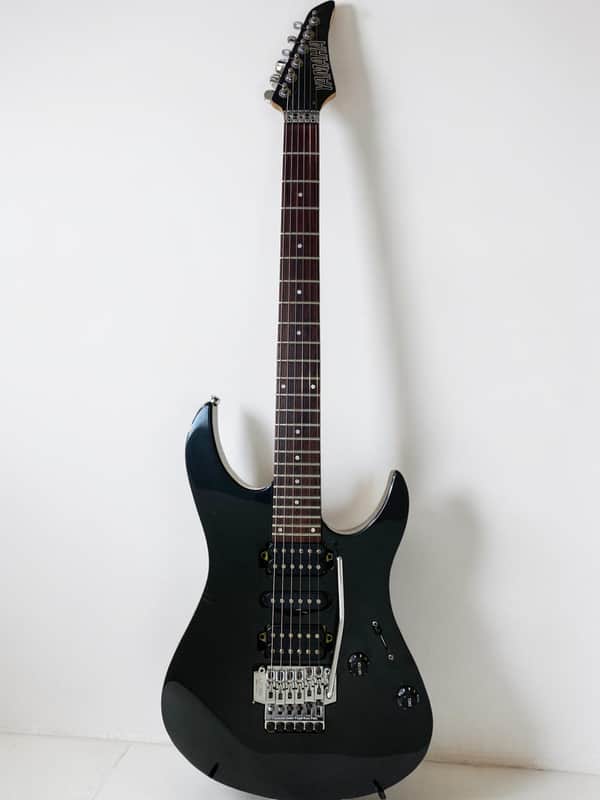 YAMAHA RGX-421D Used Electric Guitar /Floyd Rose / Black w/Soft Case image 1