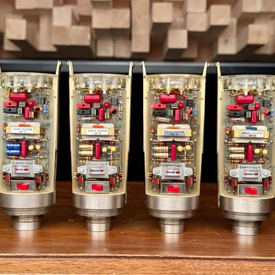 Vintage Neumann U87 Condenser Microphone Matched Quartet! Sequential SNs! 1971 U 87 With Swivel Mounts. Rare! image 11