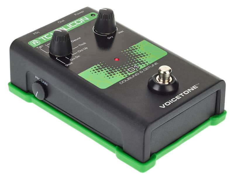 TC Helicon VoiceTone D1 Doubling & Detune Vocal Effect Pedal image 1