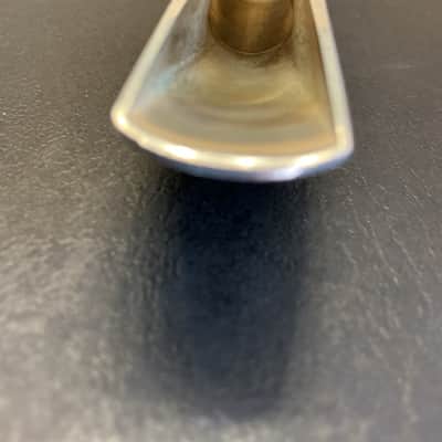 (- VINTAGE -) SELMER Short-Shank Scroll Metal C** Bb Tenor Saxophone Mouthpiece - Silver Plate image 8