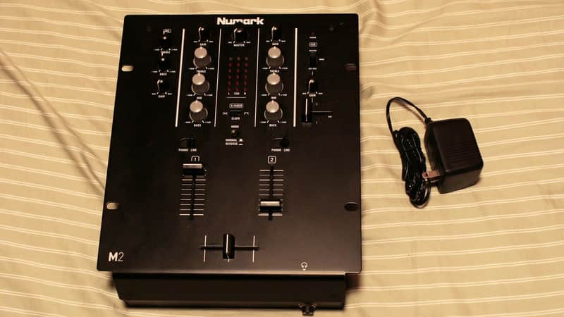 Numark M2 DJ Mixer 2010s - Black image 1