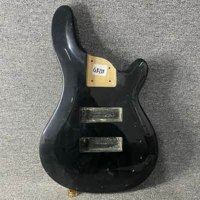 Black 6 String Electric Bass DIY Project Body image 1
