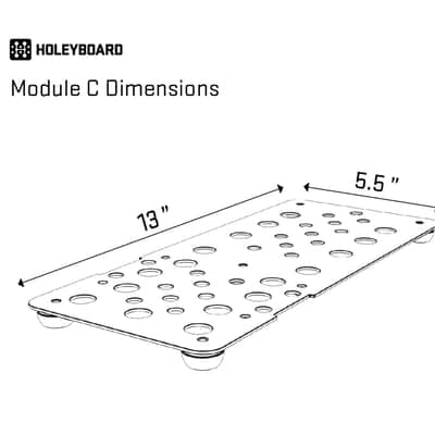 Holeyboard Pedalboards Module C image 7
