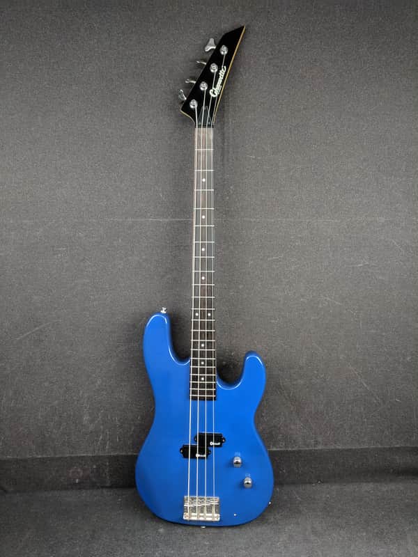 Charvel Charvette 400 Electric Bass Guitar Blue Finish | Reverb