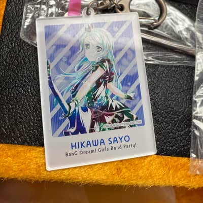 ESP M-II SAYO Hikawa bang dream x ESP collaboration guitar 2021 - Blue image 15