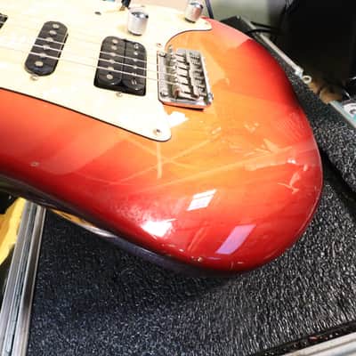 1998 Ibanez Blazer BL825 Series HSH Red Sunburst Electric Guitar image 18