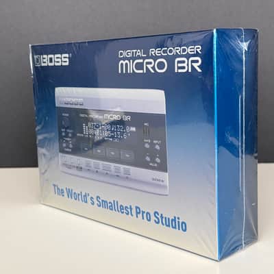Boss Micro BR Digital Recorder M-BR w/ PSA-120S Power Supply image 11
