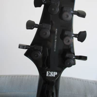 ESP LTD GL-600FB Signature George Linch 2004 - Black image 8