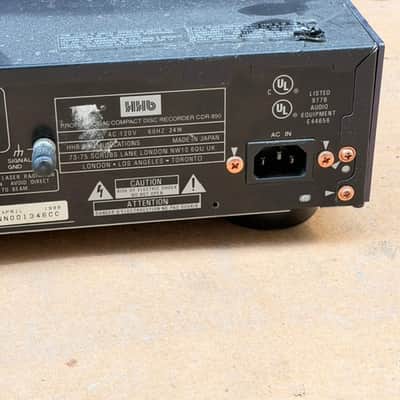 HHB PROFESSIONAL COMPACT DISC RECORDER -CDR 850 image 13