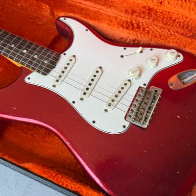 Fender Stratocaster Relic 2007 - Candy Apple Red Metallic image 3