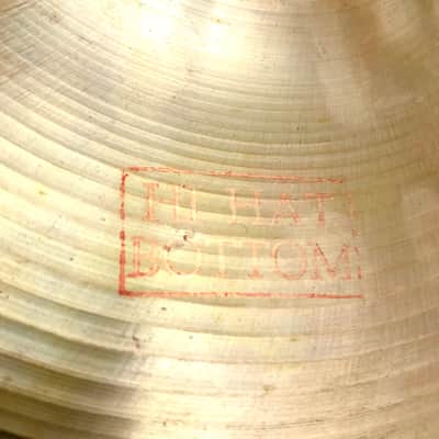 Tosco 13" Hi-hats - Vintage & Rare 1970s - B20 Italy image 8