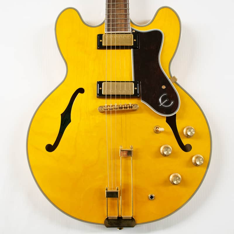 Epiphone Sheraton Frequensator Semi-hollowbody Electric Guitar - Natural image 1