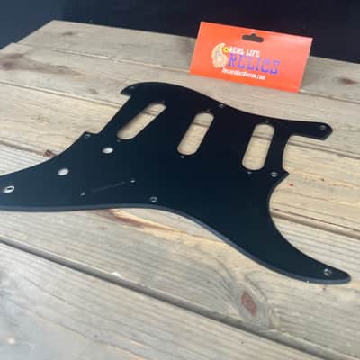 Real Life Relics Black 57  Stratocaster® Pickguard 1 Ply 8 Hole SSS .060 thin   [PGL1] image 2