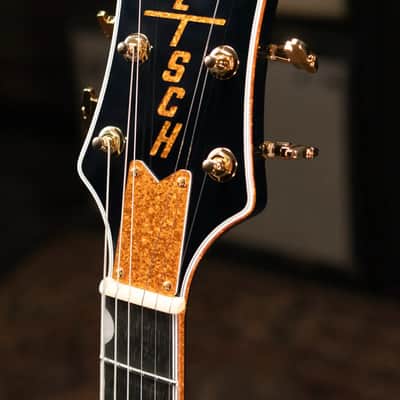 Gretsch Falcon Center Block LTD Electric Guitar with String-Thru Bigsby - Midnight Sapphire with Hardshell Case image 6