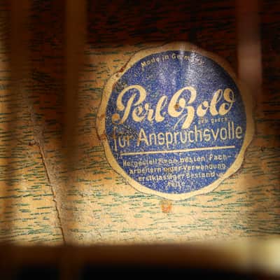 "Vintage" Perl-Gold German Mandolin  natural "Newly Restored" image 11