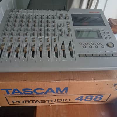TASCAM Portastudio 488 8-Track Cassette Recorder 1990s - Gray image 8