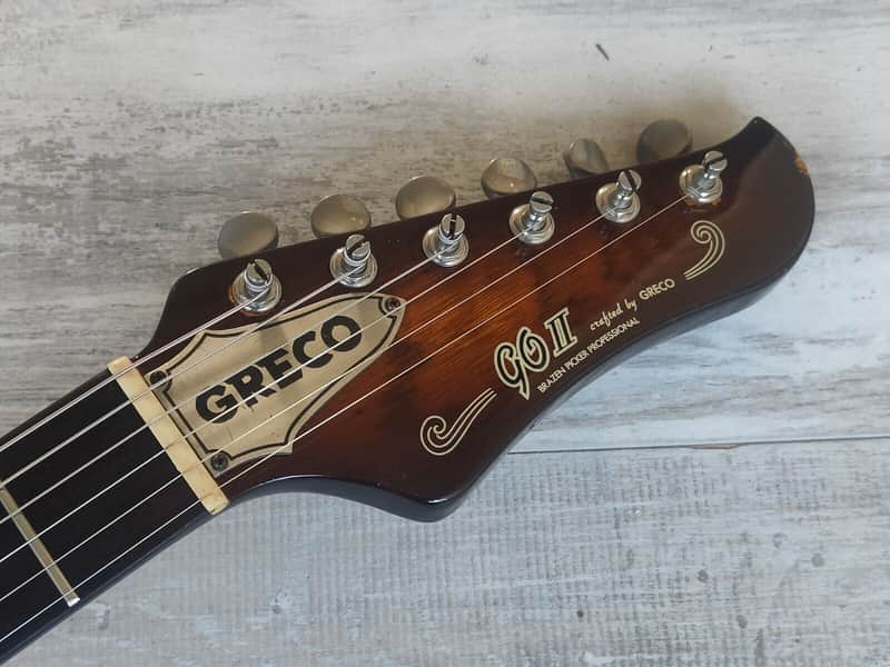 1979 Greco GO-II 600 GO Series Set Neck Stratocaster (Japan Brown