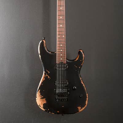 Charvel Pro-Mod Relic San Dimas Style 1 HH FR PF - Weathered Black image 3