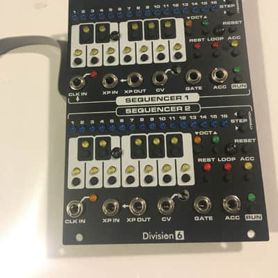 Division 6 Dual Mini Sequencer Eurorack Module image 1