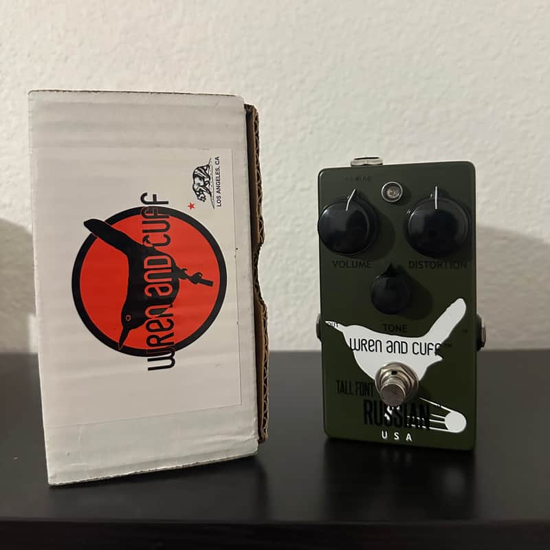 Wren and Cuff Tall Font Russian