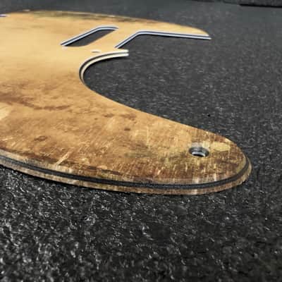 Miraculum Workshop Tele-Style 8-Hole UV-Printed 3-Ply Pickguard 2026 - Dirty Berries image 4