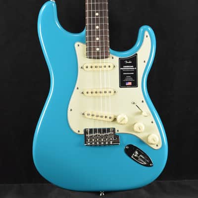Fender American Professional II Stratocaster Miami Blue Rosewood Fingerboard image 1