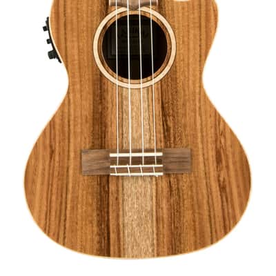 Lanikai All Solid Acacia Tenor Cutaway A/E Ukulele w/ Kula Preamp (ACS-CET) image 4