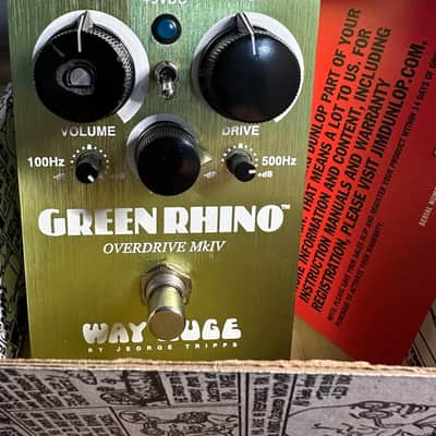 Way Huge WHE207 Green Rhino Overdrive MkIV 2016 - 2021 - Green image 1