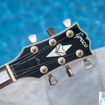 Greco EGC-600 1987 - Aged White - “Mint Collection” w Open "O" - Made in Japan image 3